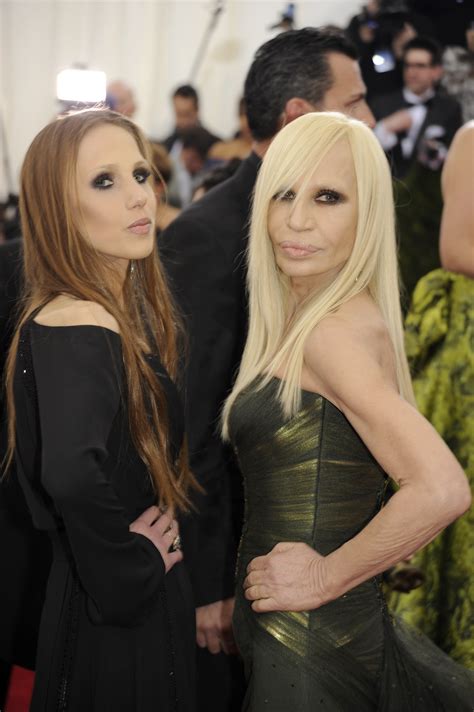 donatella versace tochter|does donatella still own versace.